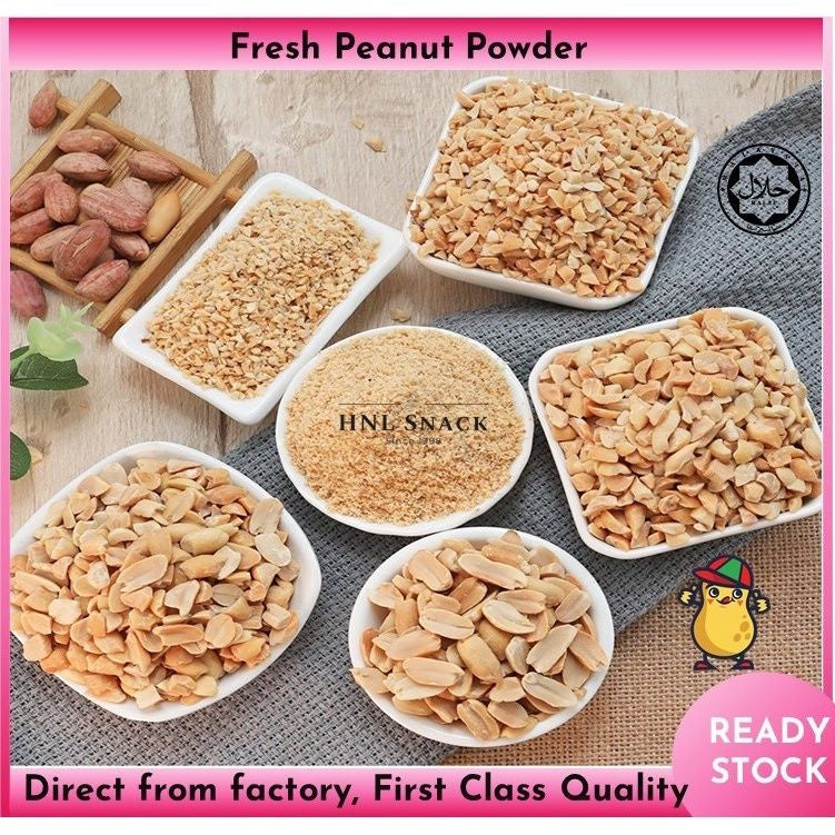 Serbuk Kacang Tanah | Roasted Peanut Powder | Peanut Chunk