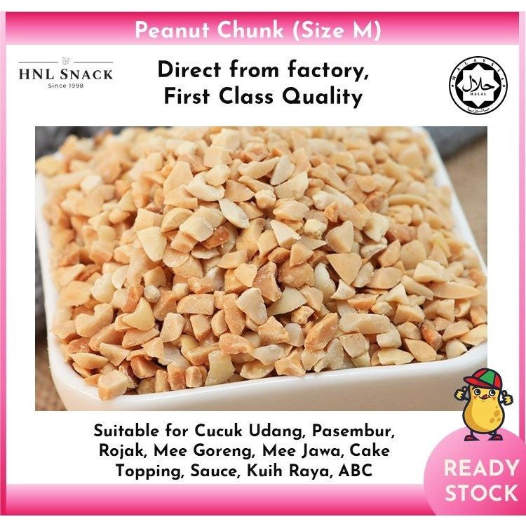 Serbuk Kacang Tanah | Roasted Peanut Powder | Peanut Chunk