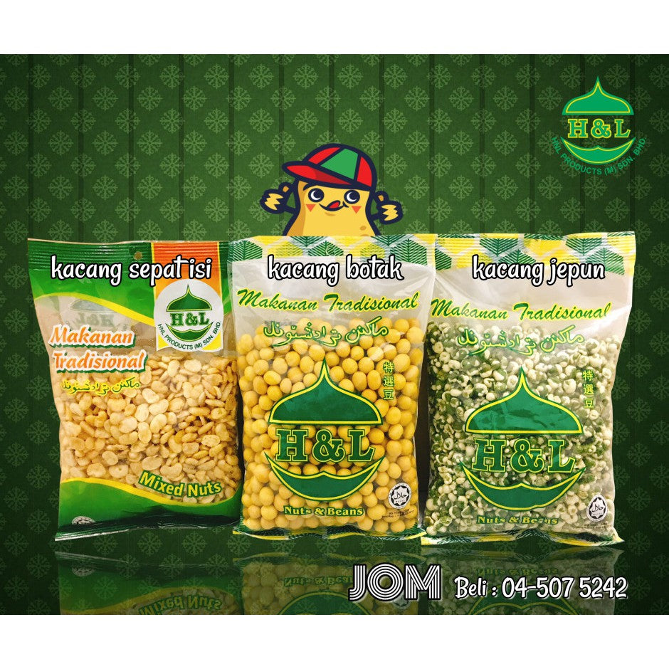 Kacang Campuran Mixed Nuts Medley