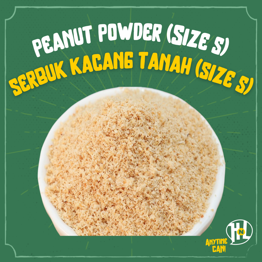 Serbuk Kacang Tanah | Roasted Peanut Powder | Peanut Chunk