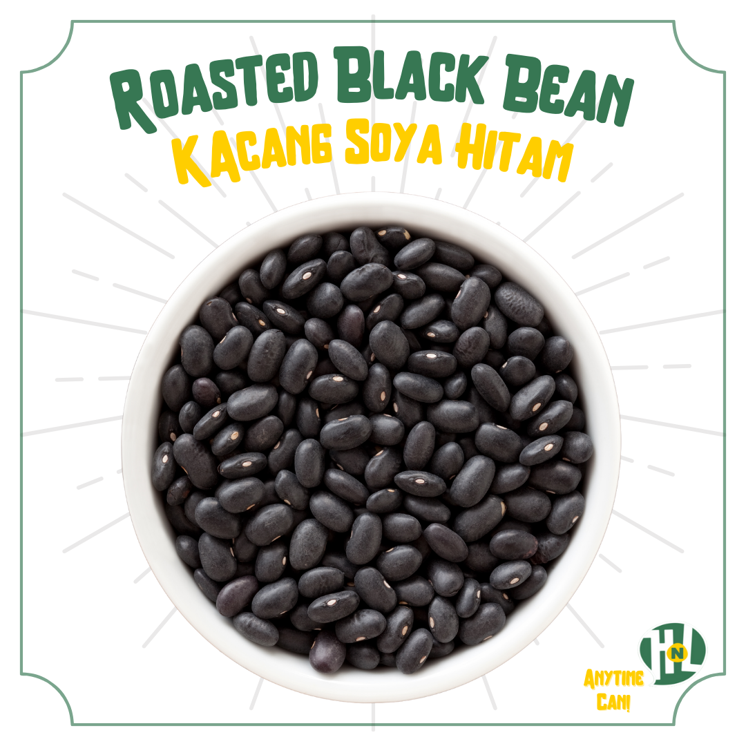 Kacang Soya Hitam | Black Soybeans 600gm