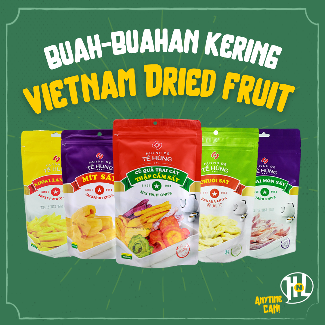 Keropok Sayur Kering & Kerepek Nangka [100g]