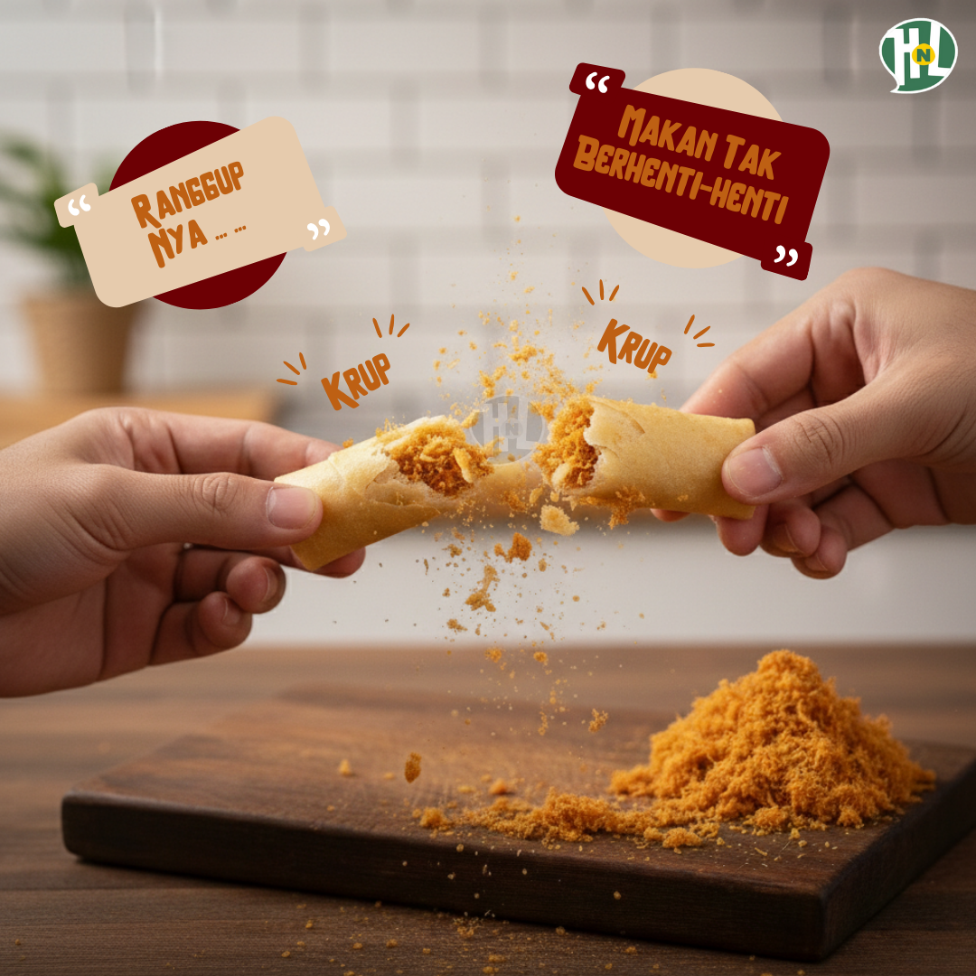 Popia Gulung Ayam (Pedas)