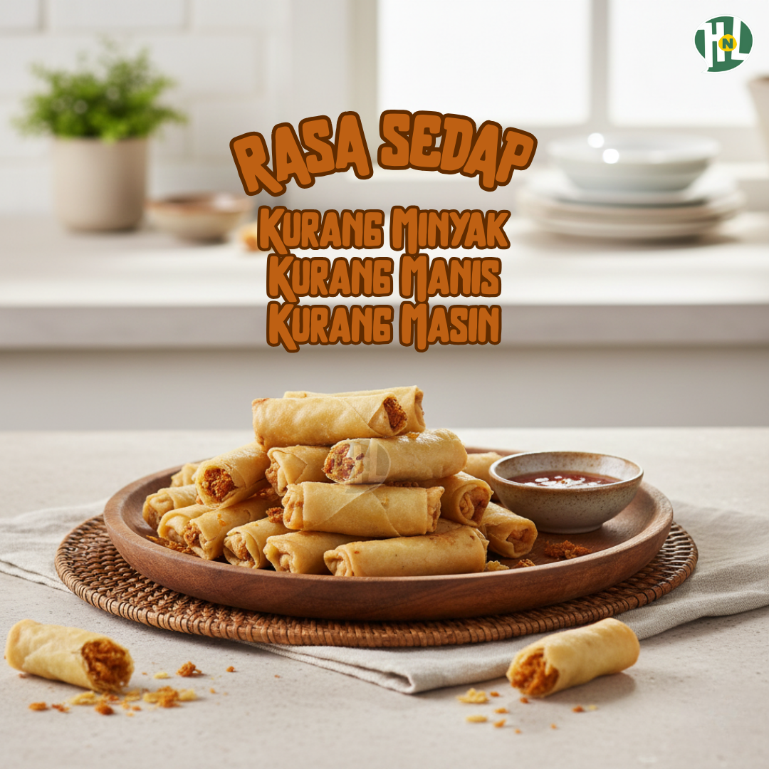 Popia Gulung Ayam (Pedas)