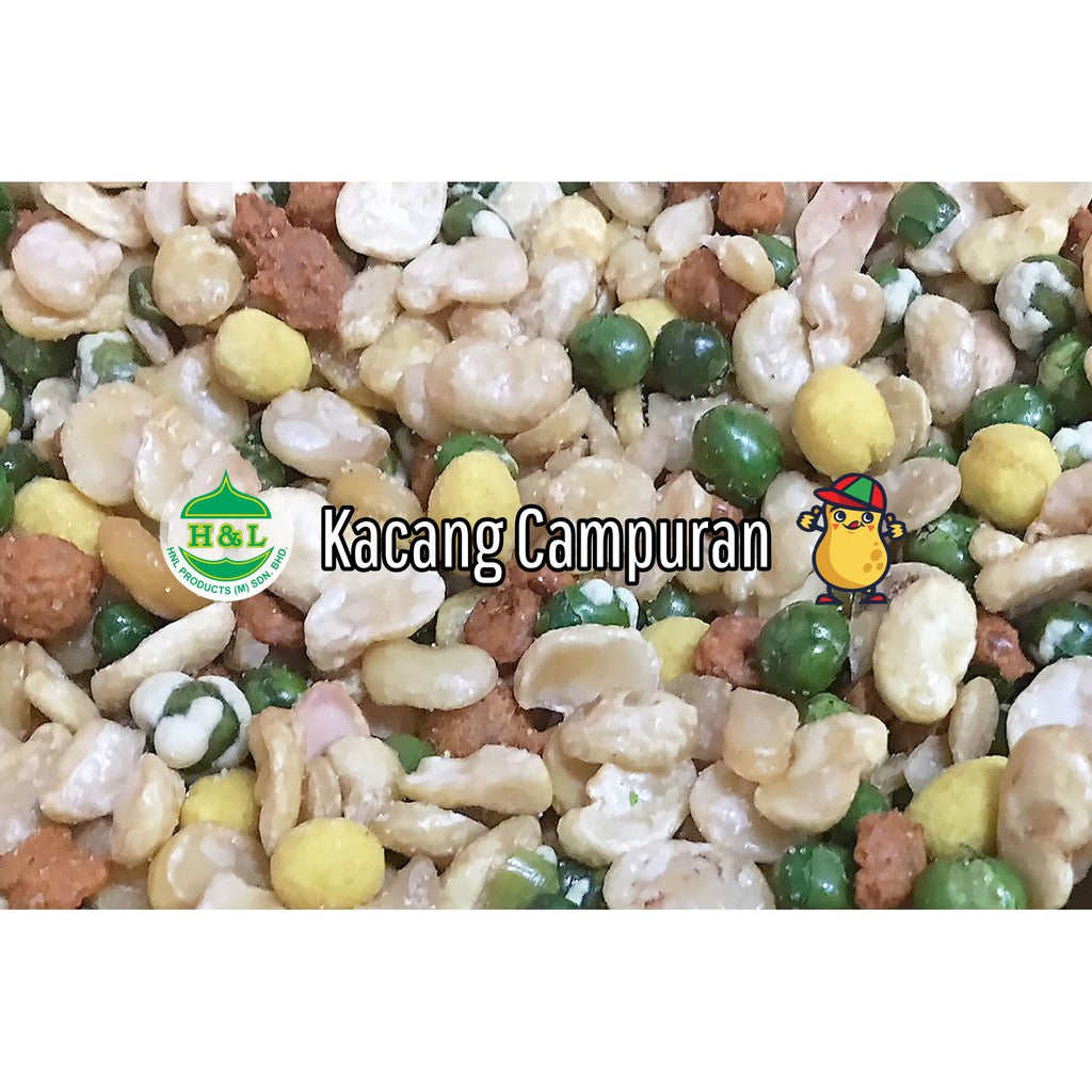 Kacang Campuran Mixed Nuts Medley