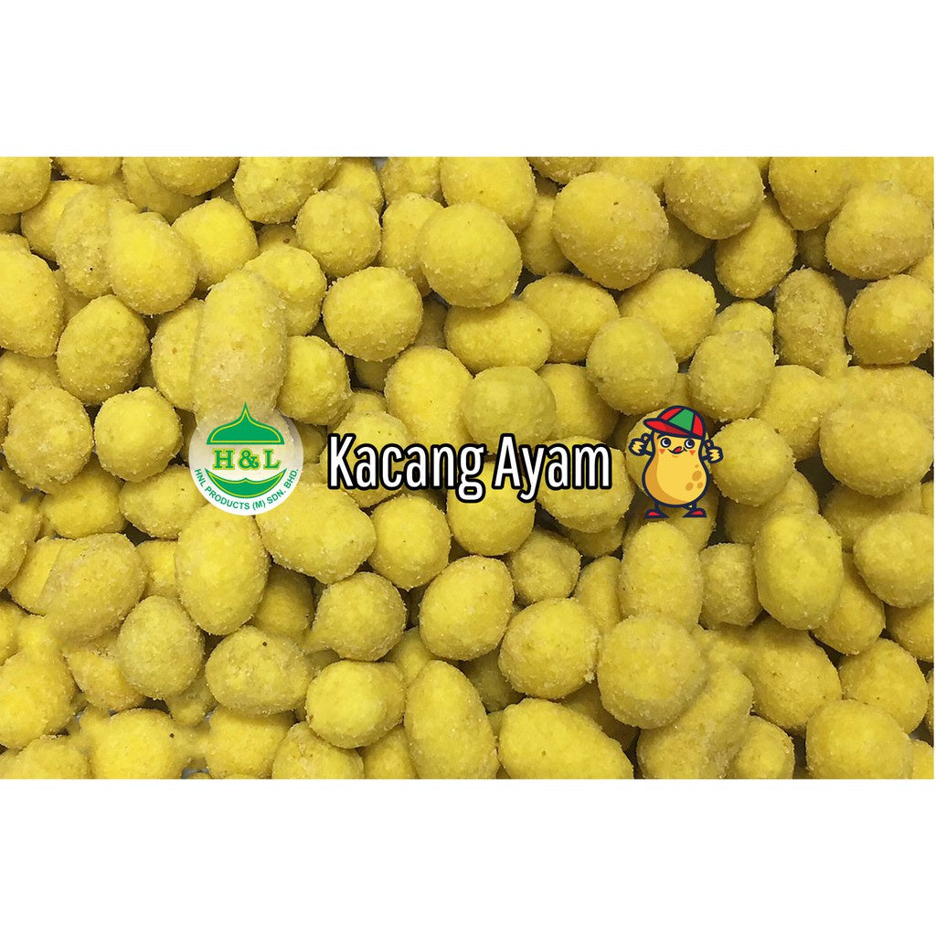 Kacang Ayam [12gm x 40pcs] | Chicken Flavoured Coated Peanuts