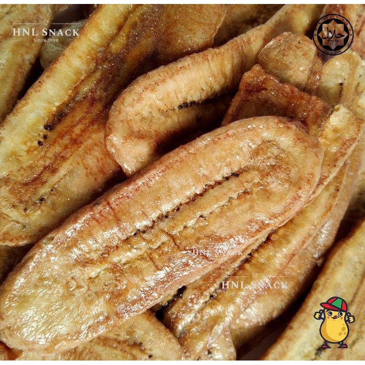 Kerepek Pisang Manis Gulung / Panjang | Banana Chips