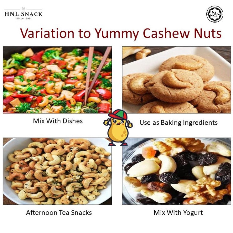 Kacang Gajus Panggang | Roasted Cashew Nut (Salted)