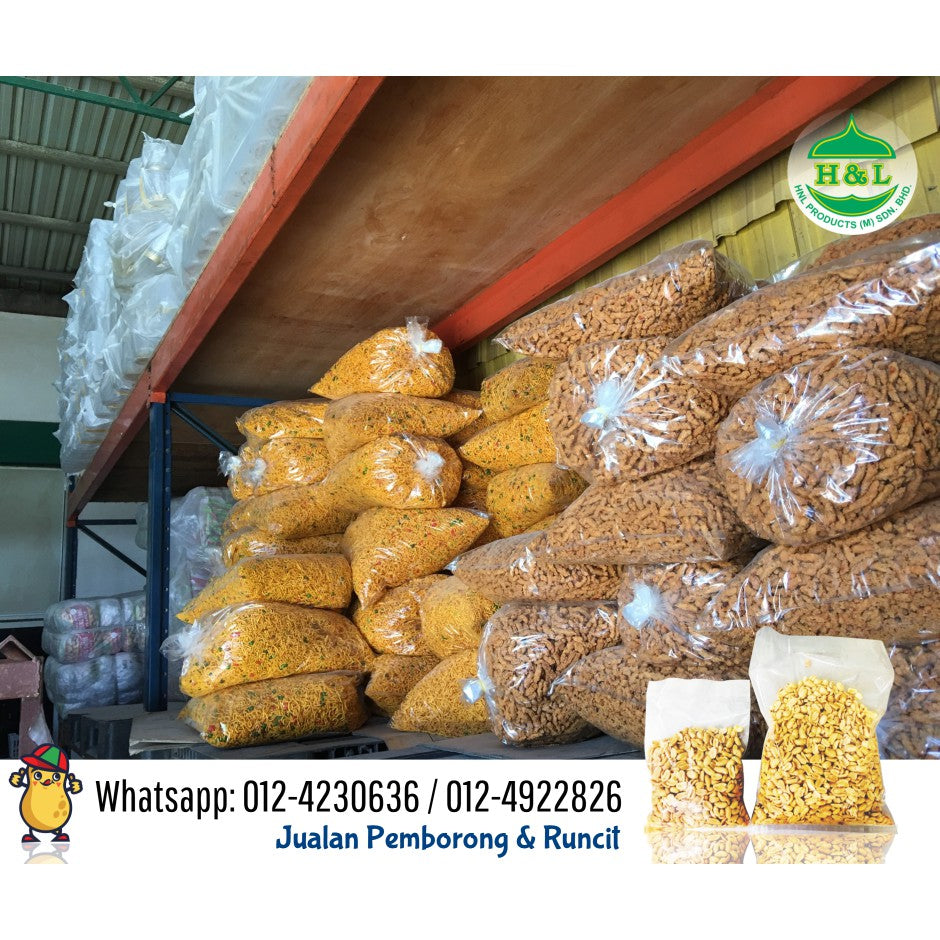 Kacang Hijau Garam | Salted Green Peas Snack