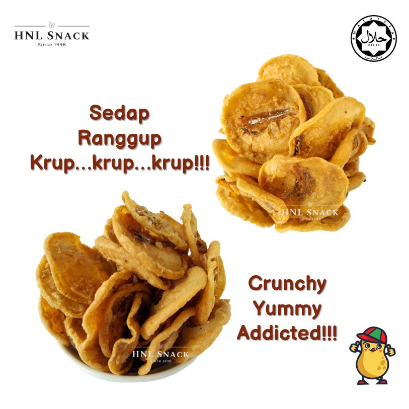 Rempeyek Kacang Tanah / Ikan Bilis