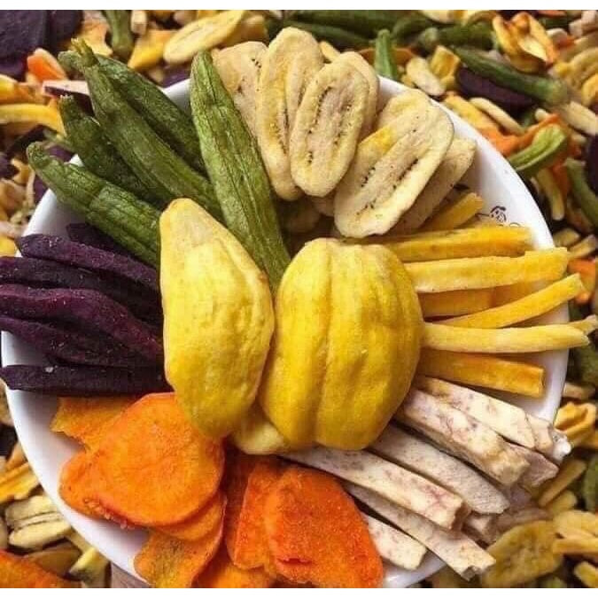 Keropok Sayur Kering & Kerepek Nangka [500g/1kg]