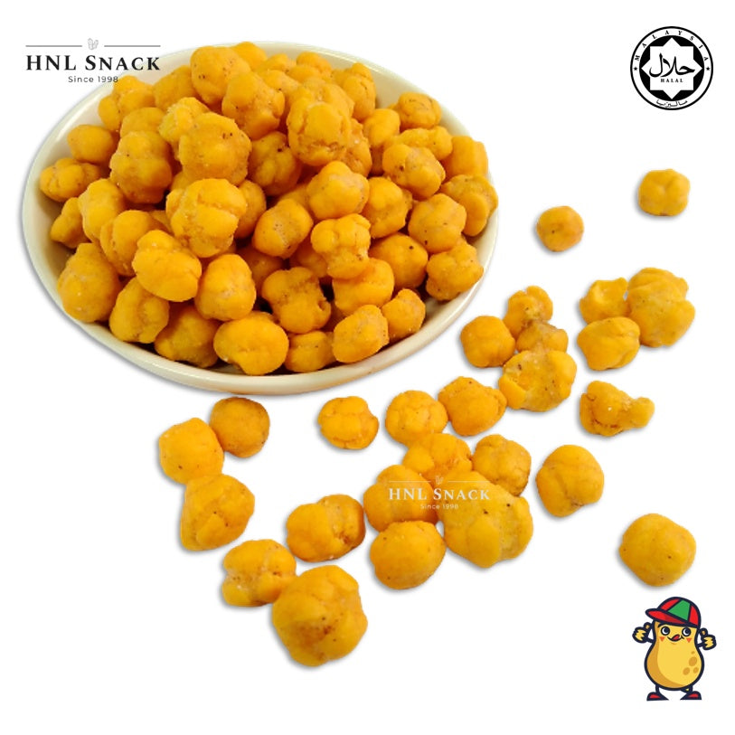 Keropok Kacang Popcorn Jagung Pilus (Original / Spicy Pedas Belado)