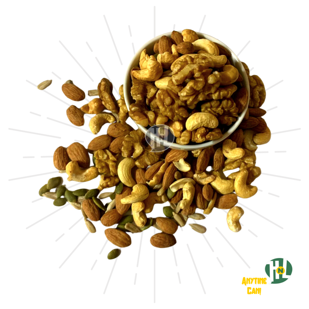 HNL Deluxe Mixed Nuts Fresh Halal | Kacang Campuran Mewah