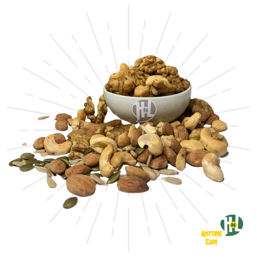 HNL Deluxe Mixed Nuts Fresh Halal | Kacang Campuran Mewah