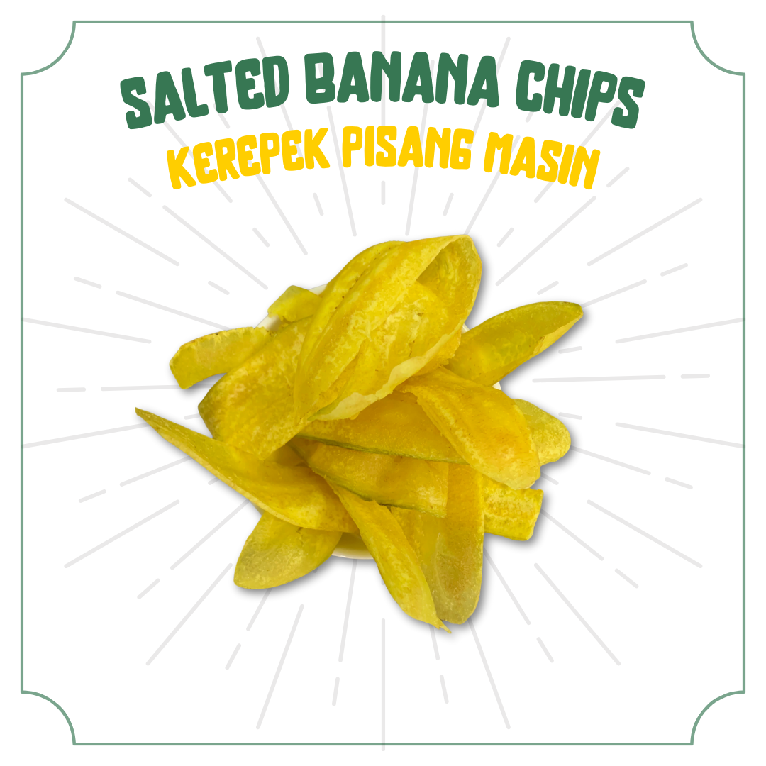 HNL Kerepek Pisang Masin | Salted Banana Chips