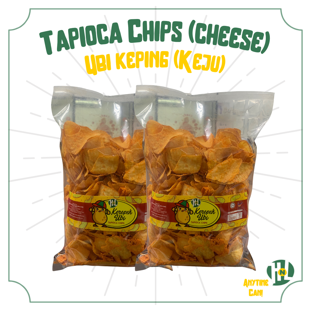[NEW & VIRAL] H&L Ubi Keping Garam Perisa Keju / Tapioca Chips Cheese Flavour