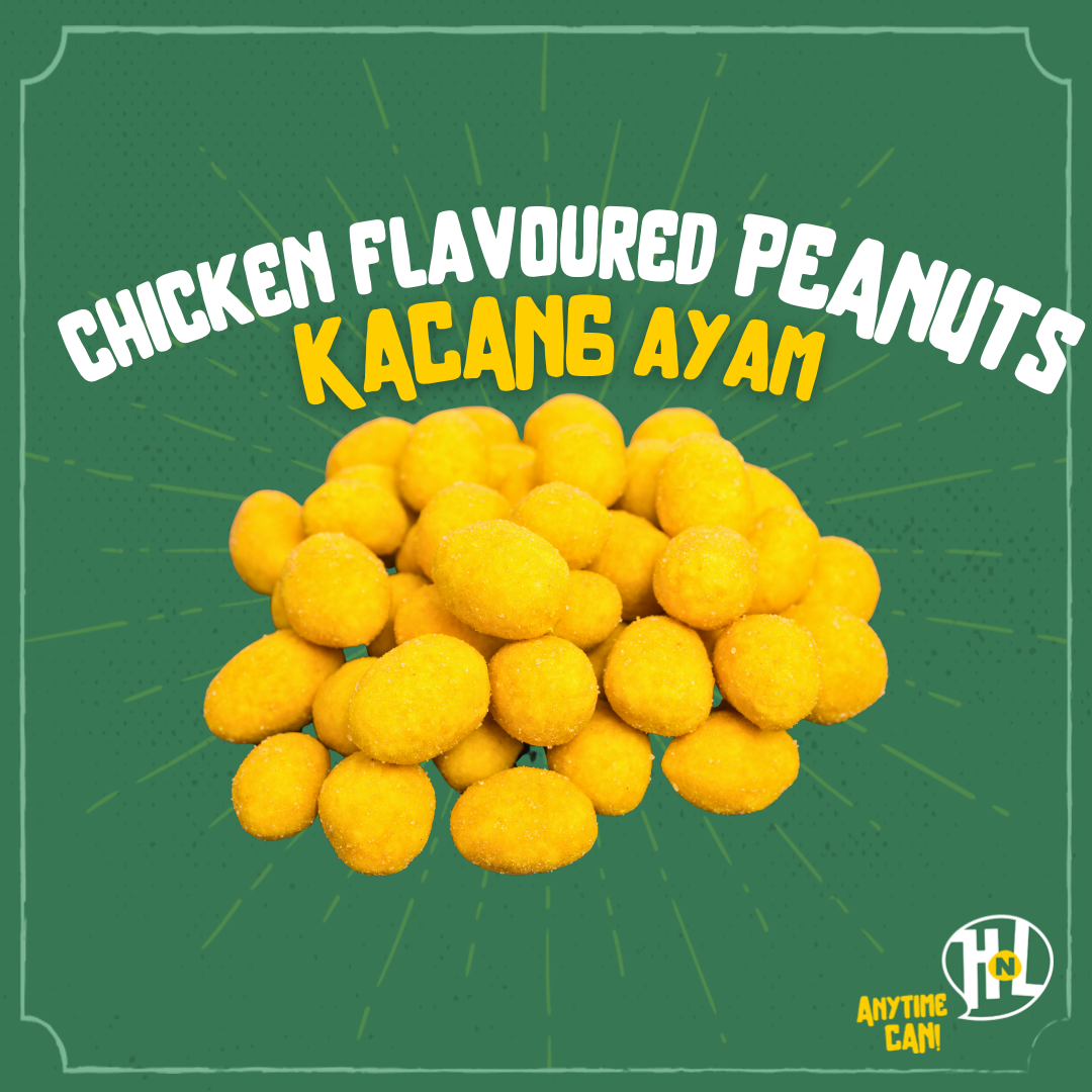 Kacang Ayam | Chicken Flavoured Coated Peanuts