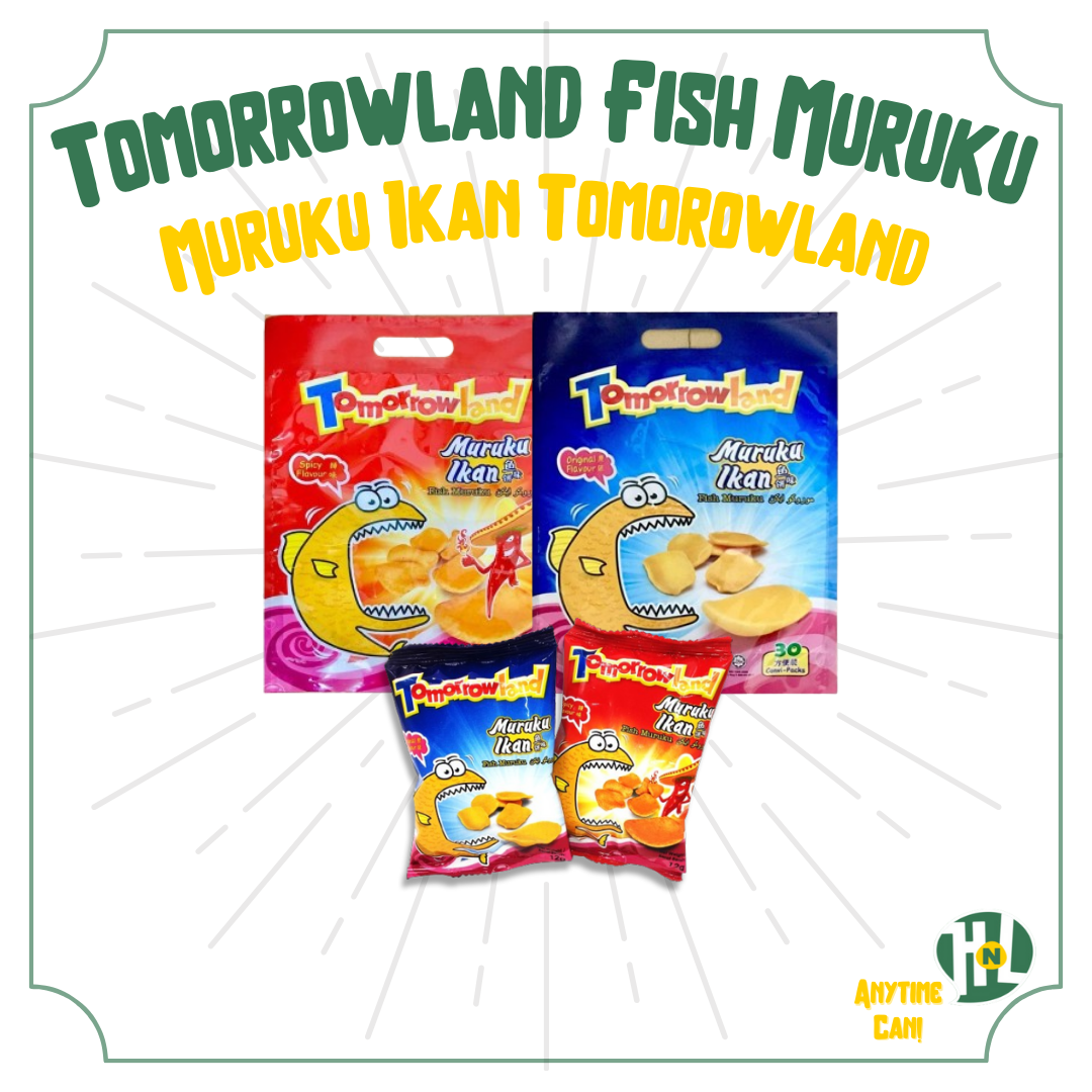 Tomorrowland Muruku Ikan by HNL [12g x 30 packets]