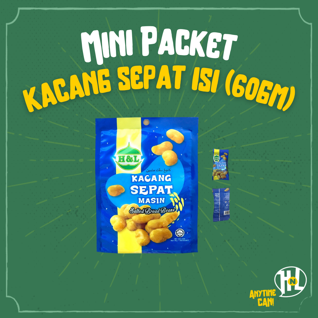 Kacang Sepat Isi Garam [60gm]