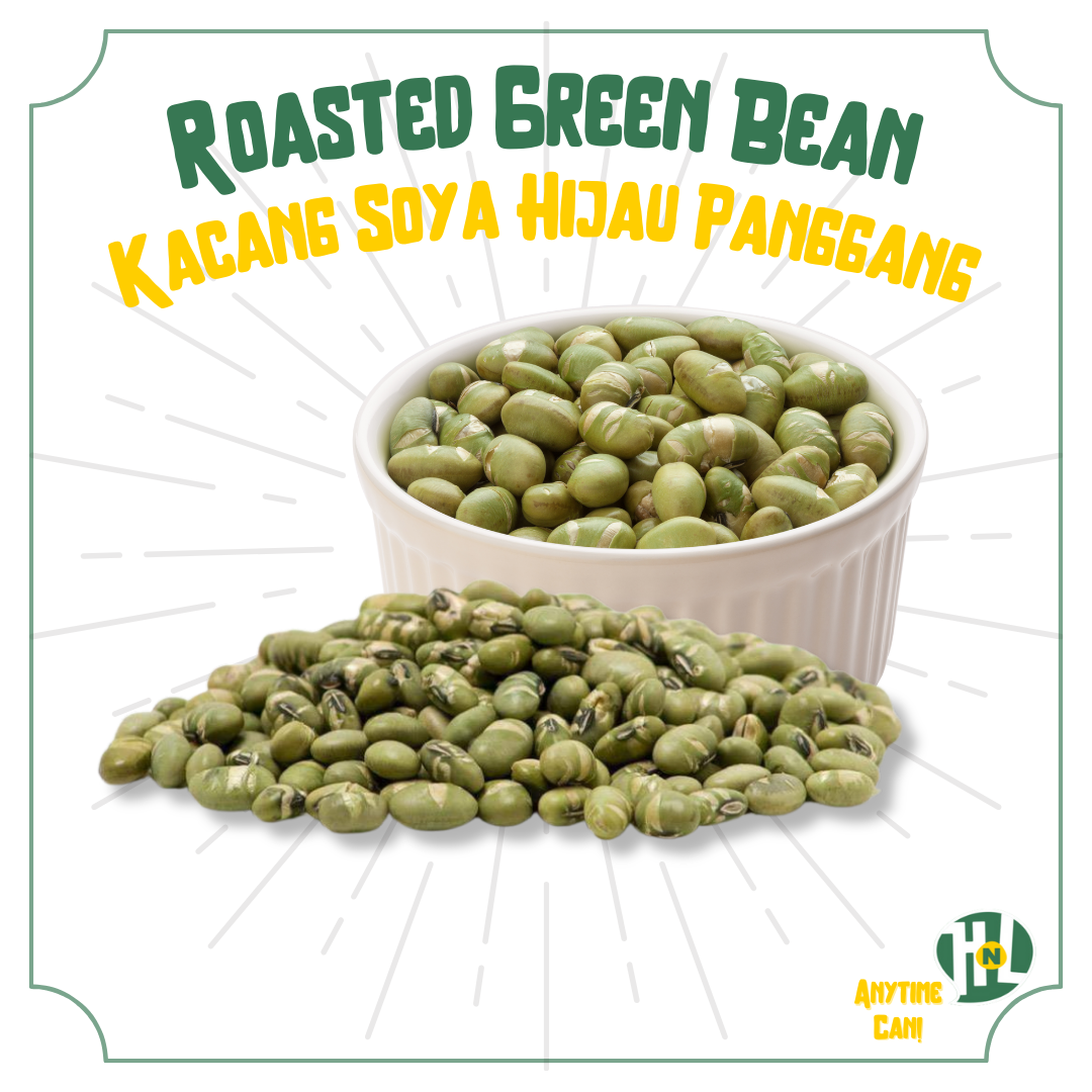 Kacang Soya Hijau (Kacang Edamame) | Green Edamame Beans 600gm