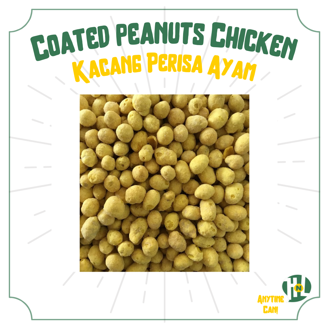 Kacang Ayam | Chicken Flavoured Coated Peanuts