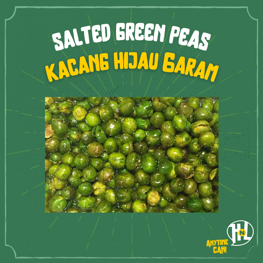 Kacang Hijau Garam | Salted Green Peas Snack