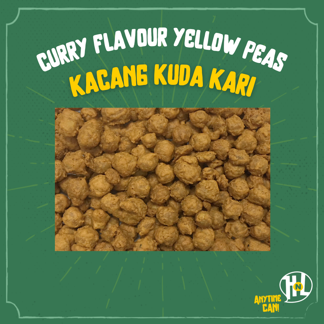 Kacang Kuda Kari | Curry Coated Chickpeas