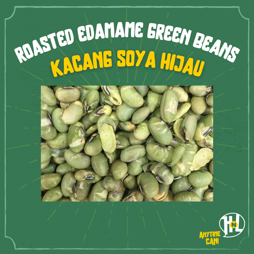 Kacang Soya Hijau (Kacang Edamame) | Green Edamame Beans 600gm
